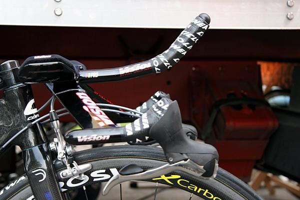 A sideview of the bars.