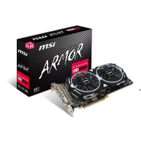 MSI AMD Radeon RX 580 8GB ARMOR 8G