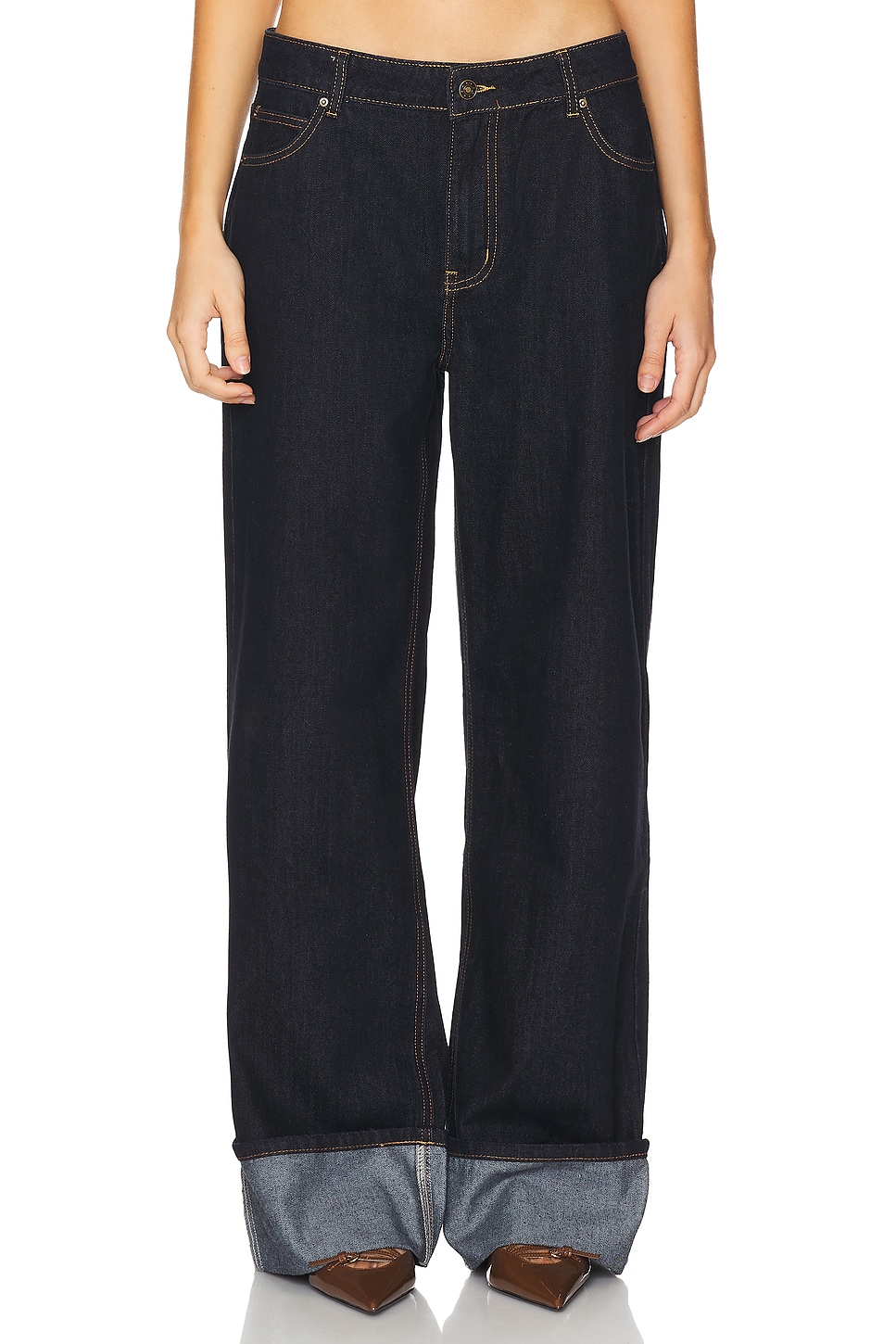 Top Model Cuffed Jeans