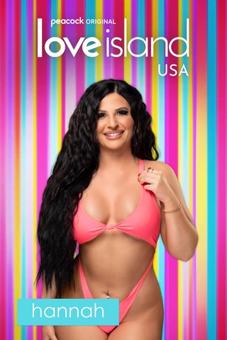 Hannah in key art for Love Island USA season 6