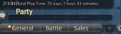 Mollie has played FF14 for 75 days