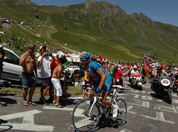 Thomas Voeckler (BBox Bouygues Telecom) was part of the chase group that was caught before the finish