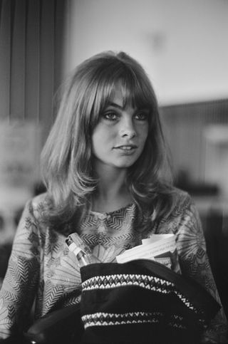 bangs - jean shrimpton