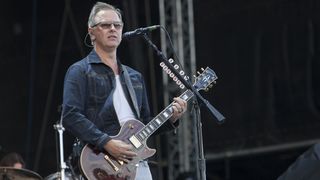 Jerry Cantrell of Alice In Chains performs on stage at Sonisphere at Knebworth Park on July 6, 2014 in Knebworth, United Kingdom.