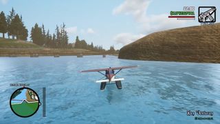 Skimmer seaplane in GTA: San Andreas Definitive Edition