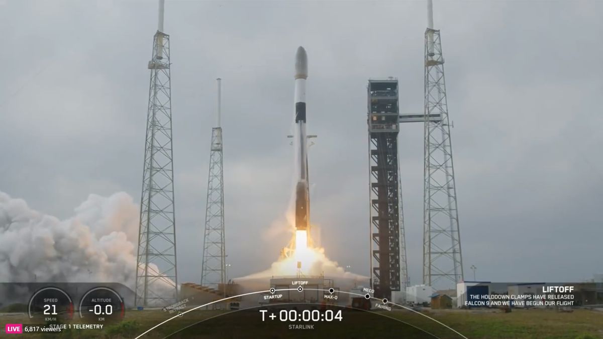 SpaceX lance 23 satellites Starlink depuis la Floride: mise à jour du 29 février