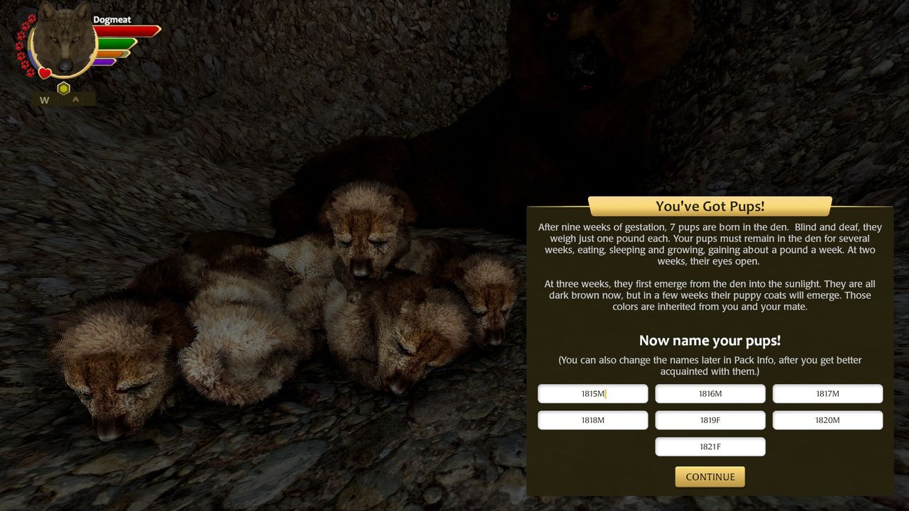 WolfQuest wolf simulation game