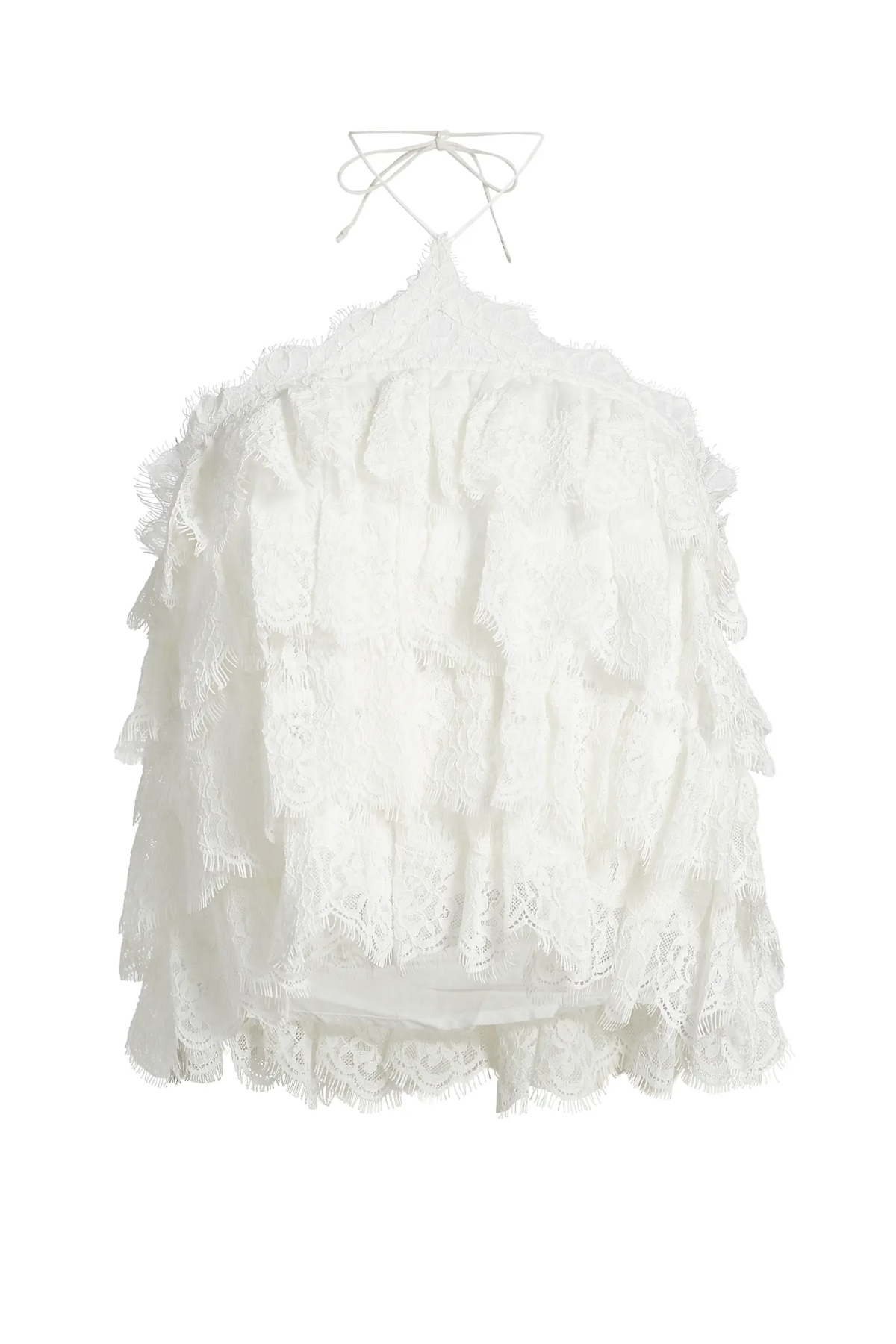 Ronny Kobo, Ophelia Tiered Lace Top