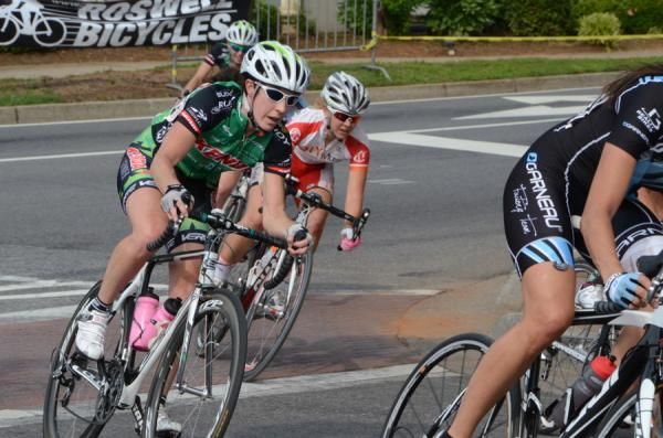 Colleen Paine (Kenda) in the pack.