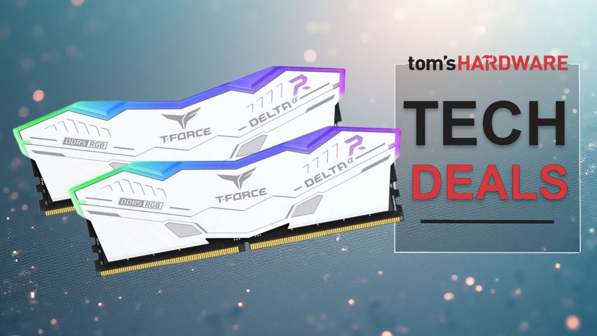 Newegg bucks the trend by offering a $50 discount on 16GB of DDR5-6000 RAM — limited time deal on the cheapest kit you can buy