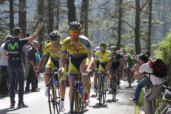 Saxo Tinkoff does some work