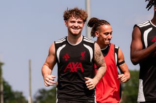 Harvey Elliott is back at Liverpool after his recent loan spell with Aston Villa