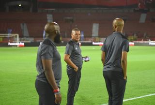 Al Ahly assistant coach Cavin Johnson 