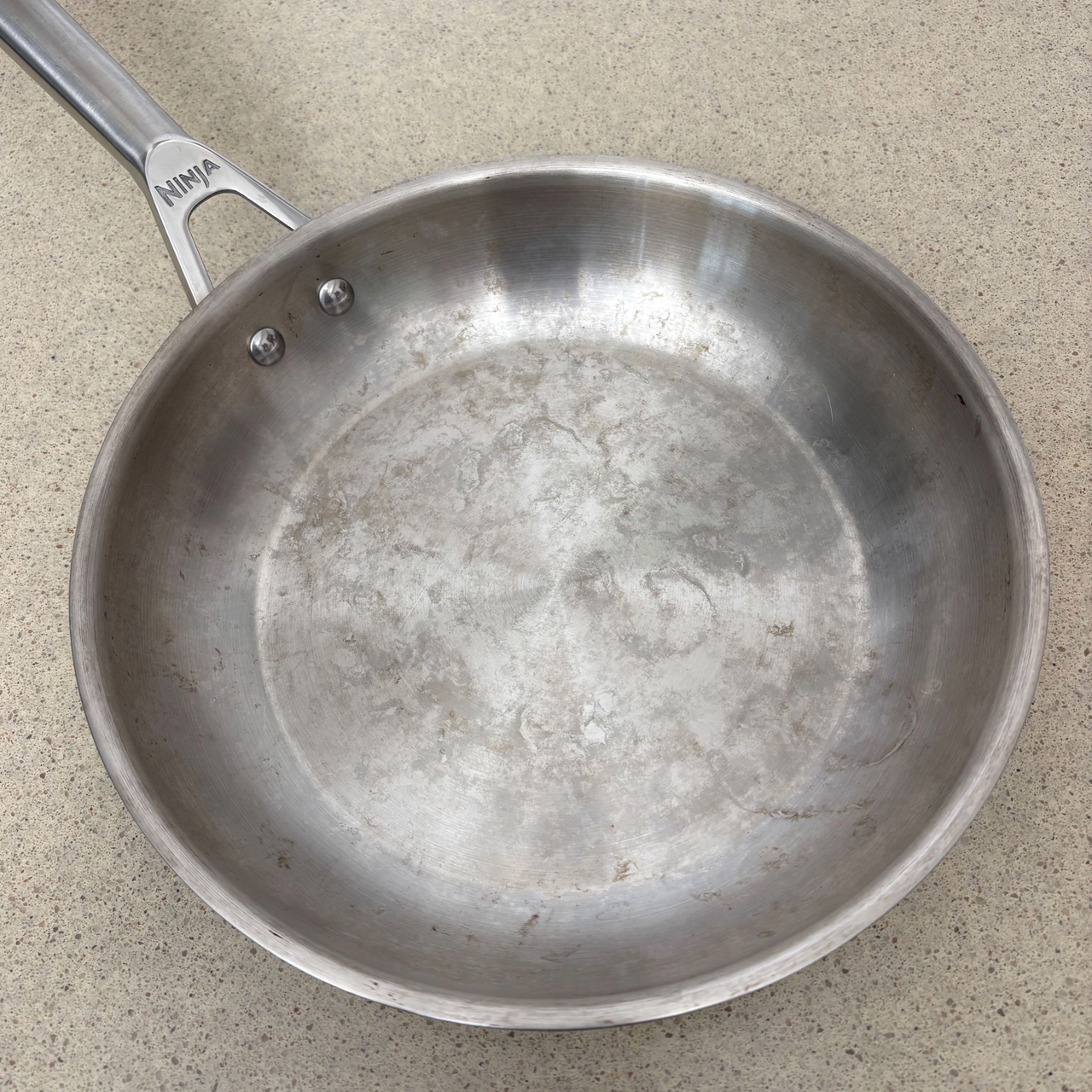Ninja pan set 4 months after first using
