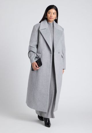 Textured Long Coat