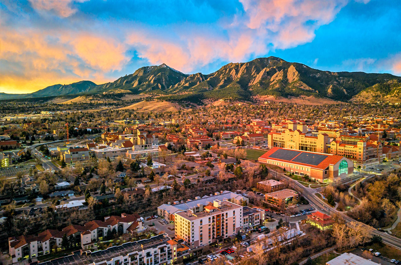 Boulder in Colorado has a thriving fine wine scene