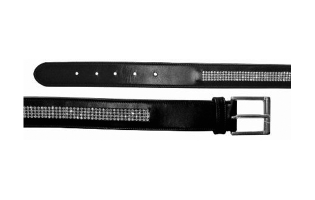 Mark Todd Diamante Leather Belt
