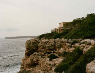 Can Lis, the Mallorcan home of late Danish architect Jørn Utzon, on clifftop