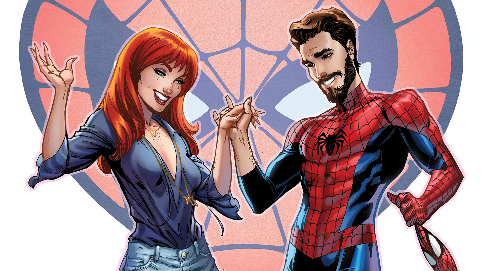 Peter Parker And Mary Jane Are Totally In Love On J Scott Campbell s 