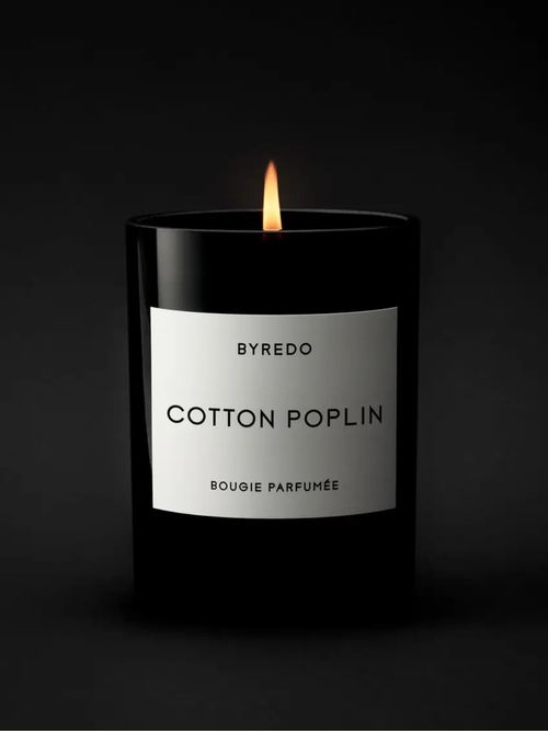 Cotton Poplin Scented Candle