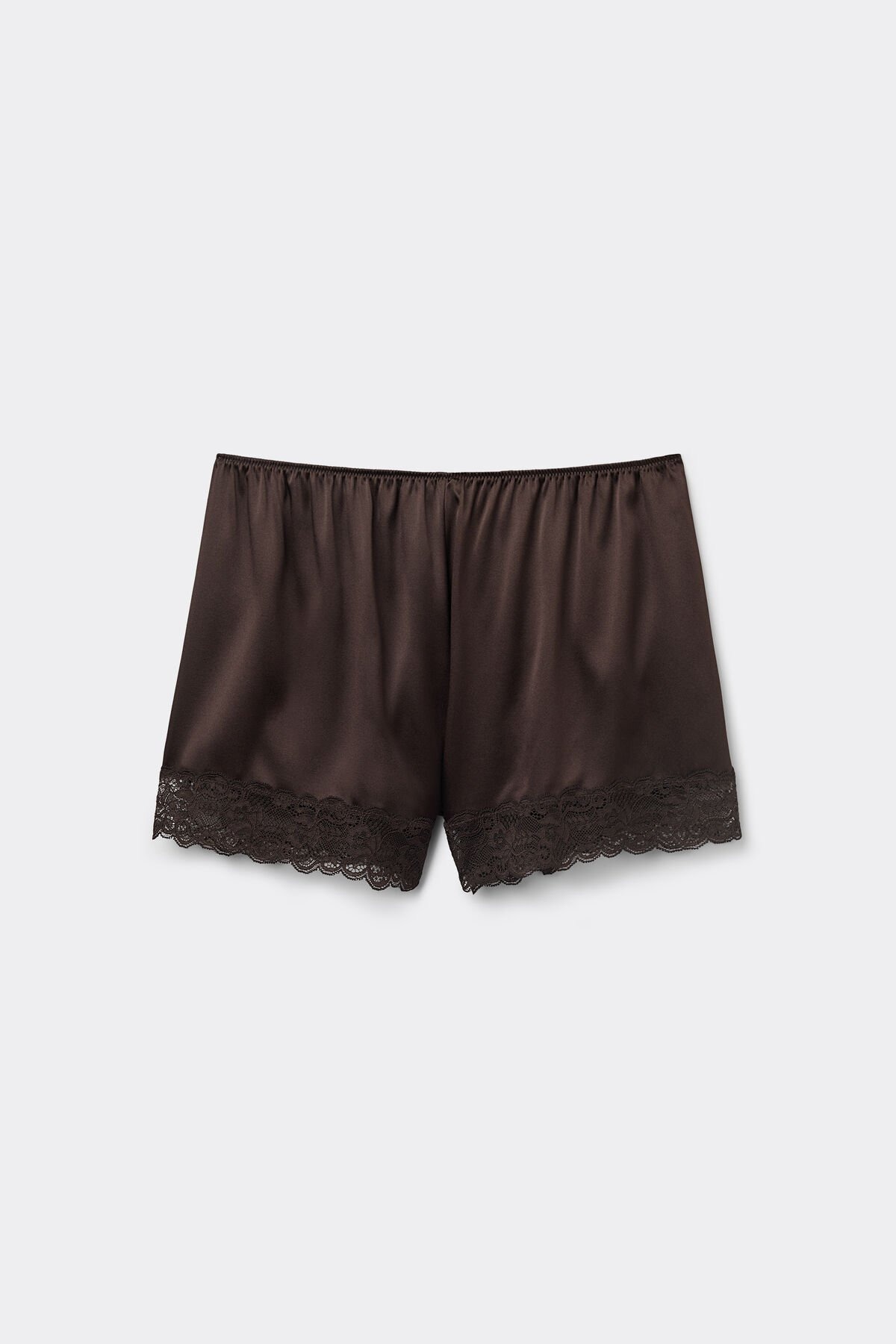 Intimissimi, Lace Trim Silk Shorts