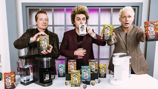 Green Day with their coffee brand