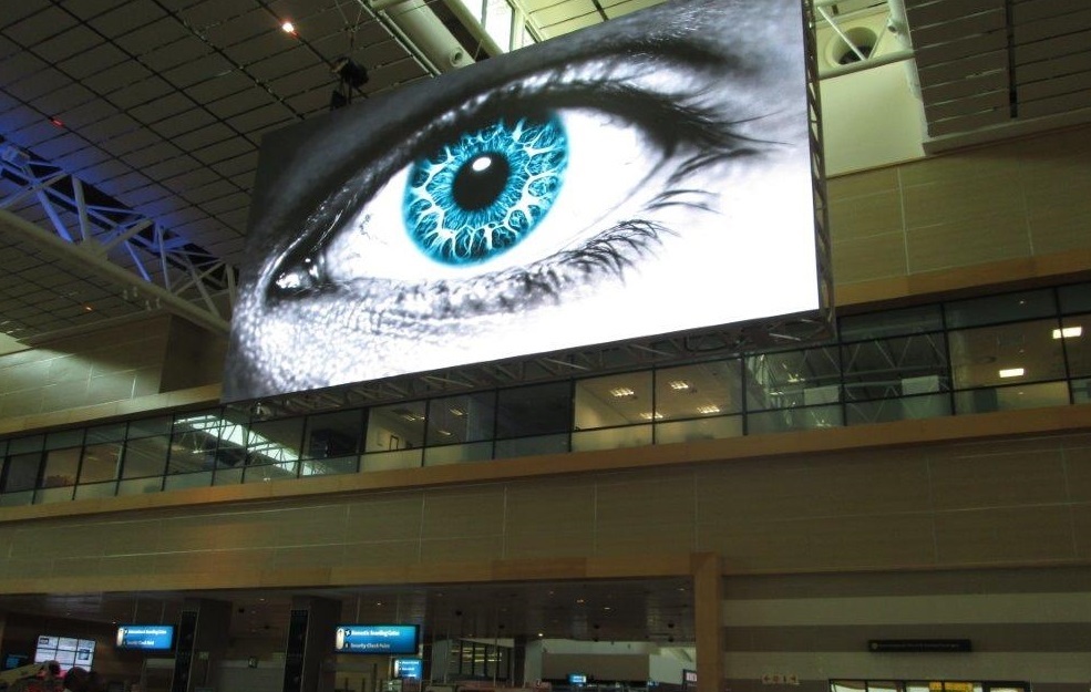 Airport Ads’ Indoor Screen in African Airport