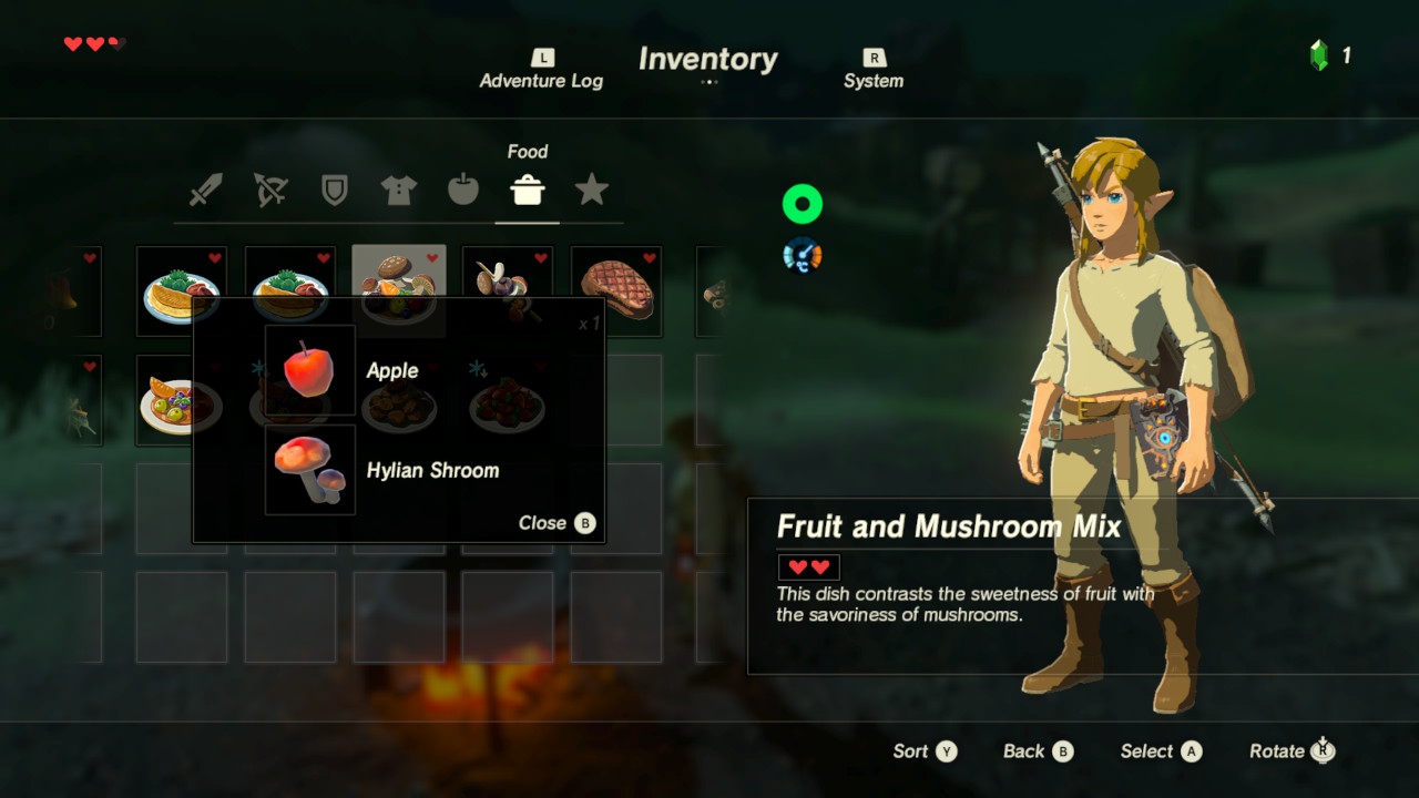 The Legend of Zelda Breath of the Wild best recipes | GamesRadar+