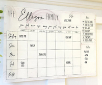 Weekly family planner Etsy, £24.95