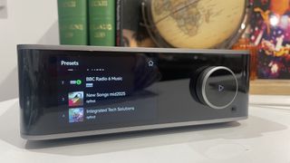 Preset options on WiiM Ultra screen