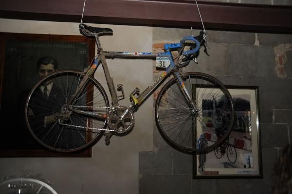 Franco Ballerini's Paris-Roubaix bike