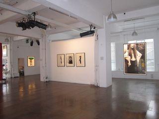 Installation view of ’Yohji’s Women’ at Wapping Project Bankside.