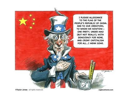 Pledge allegiance to China