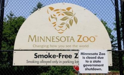 Not only can Minnesotans not go to the zoo because of the government shutdown, but soon, their local bars and stores may run out of booze, too.