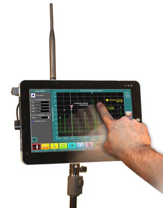 Kaltman RF-Vue RF Analyzer Now with Dell Touch Tablet and Intermod Software