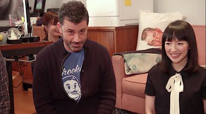 Marie Kondo visits Jimmy Kimmel