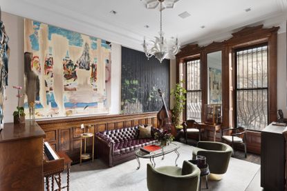 parlor bar in Neil Patrick Harris' house