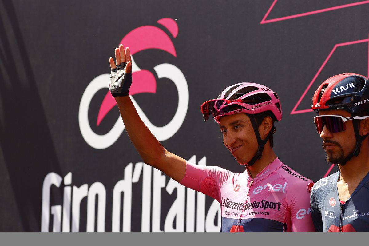 Giro dItalia 2021 104th Edition 13th stage Ravenna Verona 198 km 21052021 Egan Bernal COL Ineos Grenadiers photo Luca BettiniBettiniPhoto2021