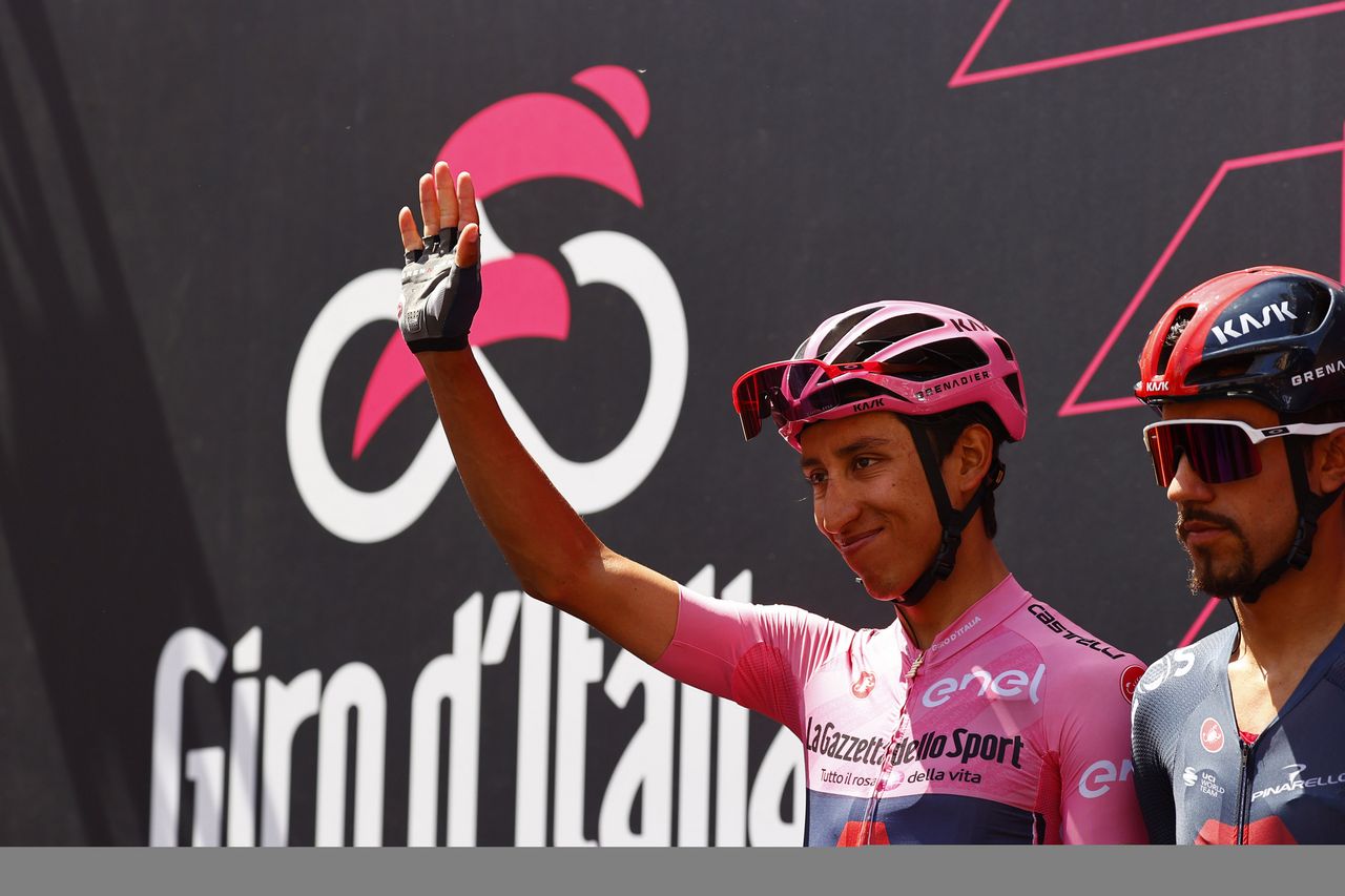 Giro dItalia 2021 104th Edition 13th stage Ravenna Verona 198 km 21052021 Egan Bernal COL Ineos Grenadiers photo Luca BettiniBettiniPhoto2021