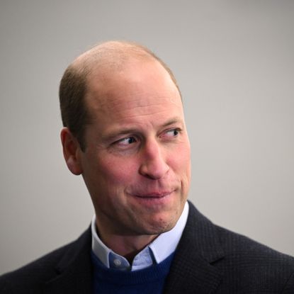 Prince William on a visit to Manchester