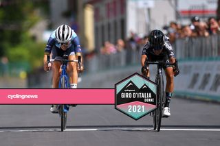 Lizzie Deignan and Coryn Rivera go head-to-head in stage 10 sprint at Giro d'Italia Donne