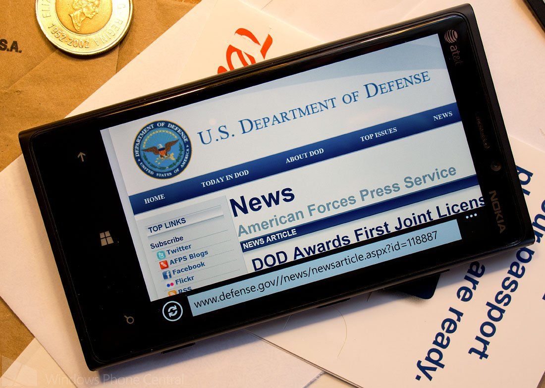 U.S. Department Of Defense Contracts With Microsoft For A Few Million ...