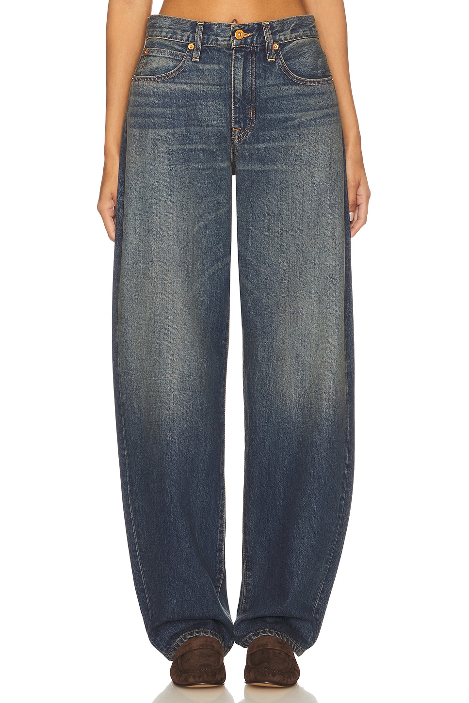 Tess Long Relaxed Curve Jeans