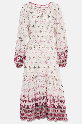 Marant Etoile, Fratela printed cotton midi dress