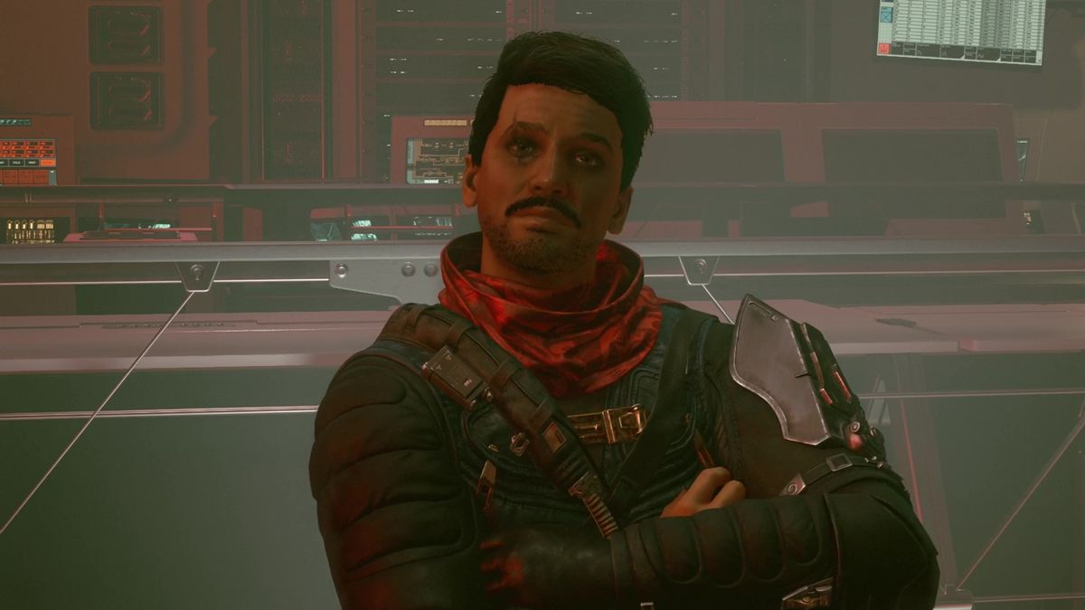 Delgado, leader of the Crimson Fleet Pirates in Starfield