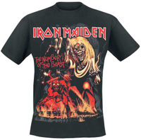 Iron Maiden Number Of The Beast t-shirt only £13.94