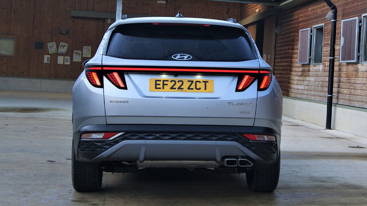 Hyundai Tucson rear view