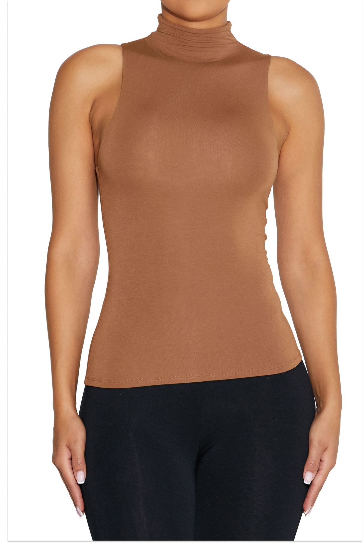 Naked Wardrobe Turtleneck Top