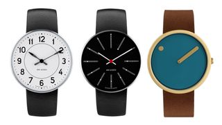 Two Arne Jacobsen watches and one Picto watch