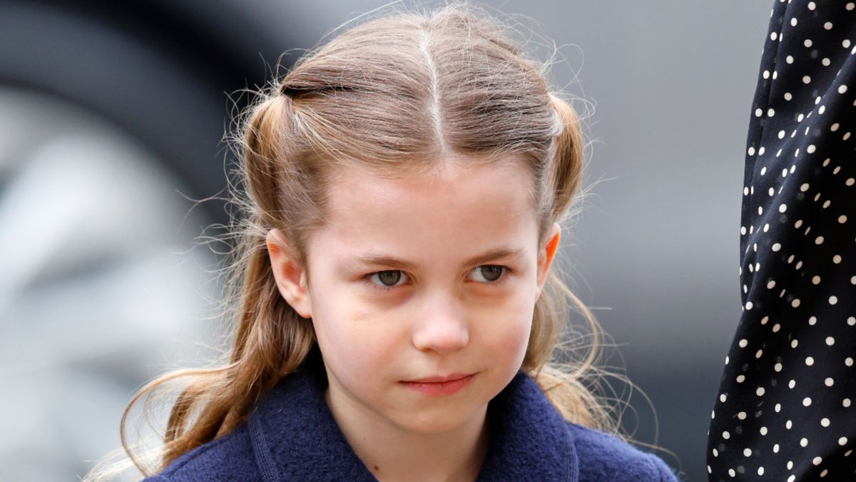 Princess Charlotte had the cheekiest reaction to spotting herself on TV ...